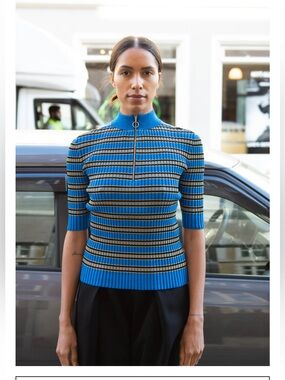 Mr. Larkin Franca Knit Cobalt Size Small